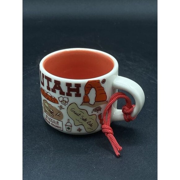 UTAH Starbucks Been There Series Coffee Ornament Demitasse Mini 2019 - Picture 3 of 9